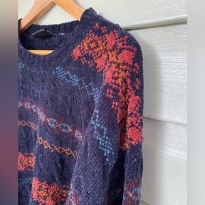 JANTZEN SPORT vintage 90s soft acrylic Grandpa sweater oversized grunge L/XL EUC